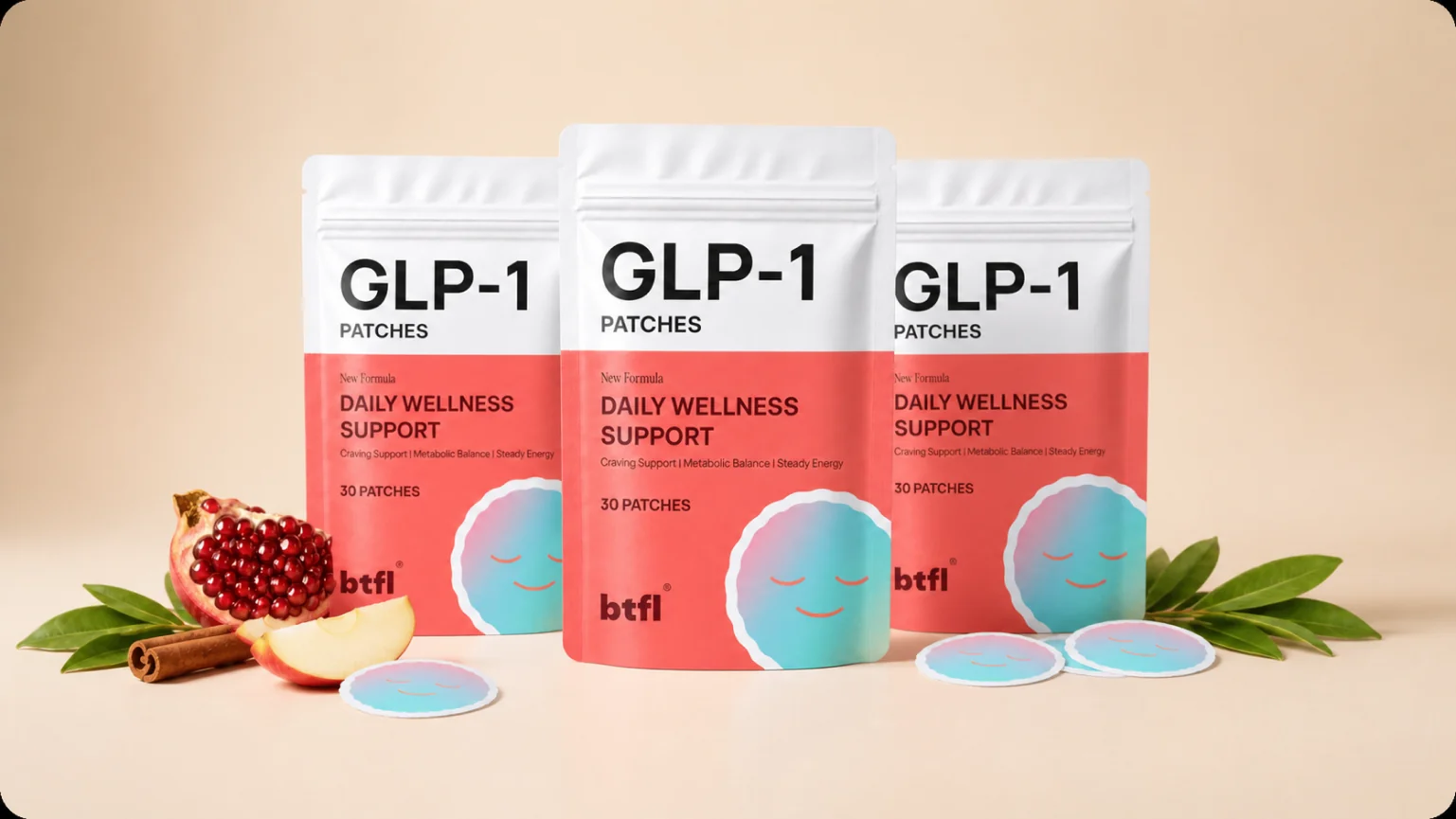 BeautyFella GLP-1 Support Patch packs
